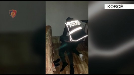 VIDEO/ Kokainë, armë e para, dalin pamjet nga megaoperacioni i policisë në Korçë