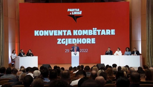 Meta në garë me veten, rizgjidhet në krye të Partisë së Lirisë: Në 14 maj, në krah edhe socialistët e ndershëm! Ndryshohet Statuti dhe zgjidhet KDK