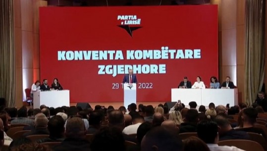 Partia e Lirisë zgjedh 236 anëtarët e Komitetit Drejtues Kombëtar (LISTA)