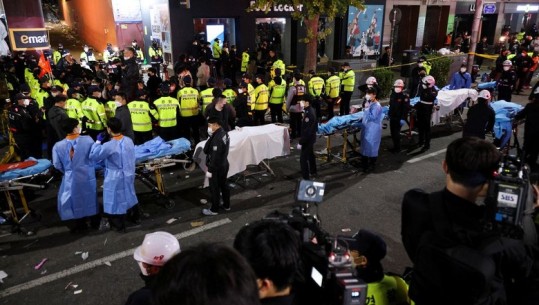 Festa e Halloween që kthehet në ferr, të paktën 146 të vdekur në Korenë e Jugut! Dyshohet shtypja nga turma (VIDEO)