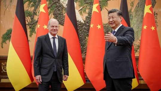 Scholz dhe presidenti kinez zotohen të punojnë së bashku për paqen globale