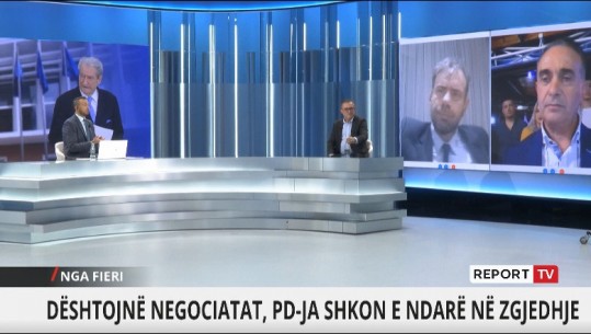 PD e ndarë në zgjedhje, debati në Report Tv, Nebil Cika: Berisha s’e donte bashkimin, do të justifikojë humbjen! Luan Baçi: Alibeaj po lufton partinë