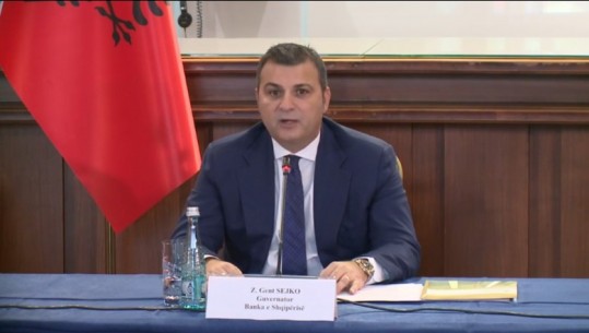Banka e Shqipërisë mban të pandryshuar normën bazë të interesit, Sejko: Gjatë muajit nëntor inflacioni u ul me 0.4%