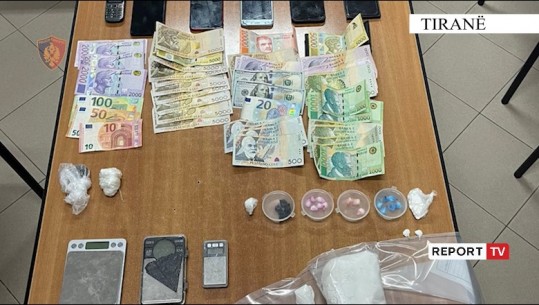 Shisnin kokainë në lokalet e natës, ja kush janë 15 të arrestuarit në Tiranë 