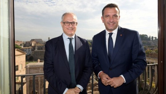Veliaj takon kryebashkiakun e Romës : Punojmë së bashku për t'i afruar edhe më shumë qytetet tona