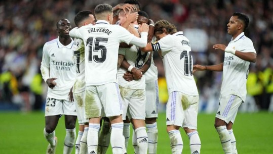 VIDEO/ Real Madrid tri pikë me vuajtje në 'Bernabeu', skuadra e Ancelottit në ndjekje të Barcelonës