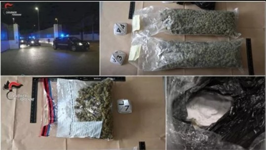 Shpërndanin lëndë narkotike në një provincë të Italisë, arrestohen 8 persona të bandës kriminale! Mes tyre dhe një 25-vjeçar shqiptar