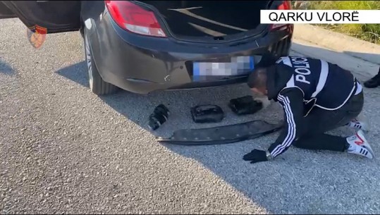 Tentuan të transportonin kanabis drejt Korfuzit, policia e Sarandës arreston dy adoleshentët, si u gjet droga e fshehur në makinë (VIDEO)