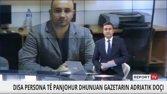 Tiranë/ Dhunohet gazetari investigativ i Report Tv, Adriatik Doçi: Më goditën për shkak të detyrës! Ky sulm s'më pengon, por më inkurajon të raportoj më tej