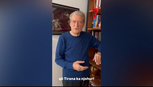 ‘Treni ynë nuk ndalet më’, Berisha reagon pas protestës së djeshme: Më e jashtëzakonshmja që ka njohur Tirana!