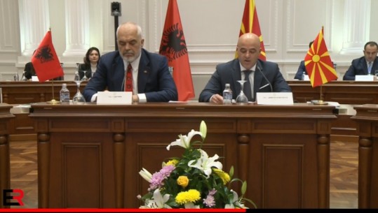 Mbledhja e dy qeverive, Kovaçevski: Avancojmë bashkëpunimin në kohë krize, jemi shembull sesi fqinjët mund t'i kalojnë sfidat së bashku