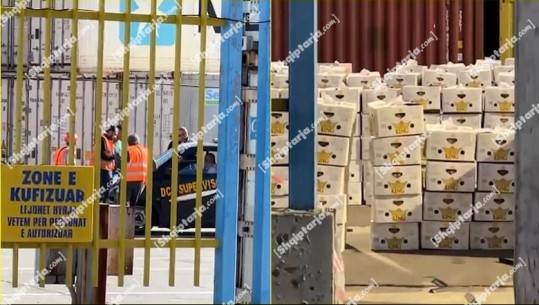‘BanaKing’ nxjerr nga loja skanerin, kontrolle fizike në port! Dyshime për kokainë në kontejnerët me banane nga Ekuadori (VIDEO)