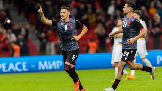 Goli i parë me Kombëtaren, Kristjan Asllani: I lumtur që kënaqa tifozët