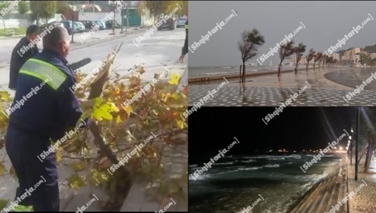Moti i keq/ Reshje të dendura shiu në Shkodër, Lezhë, Kukës, Vlorë dhe Gjirokastër! Ministria e Mbrojtjes: Bashkitë të marrin masa