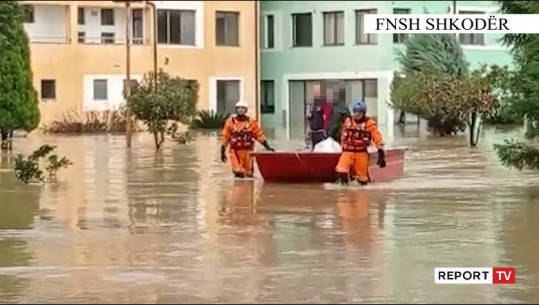 Ishin izoluar nga uji, evakuohen 2 familje në Shkodër! Një person ishte sëmurë, u dërgua në spital