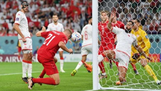KATAR 2022/ Ndeshja e parë pa gola, Danimarka barazon me Tunizinë! Europianët gabojnë nga 30 centimetra larg (VIDEO)