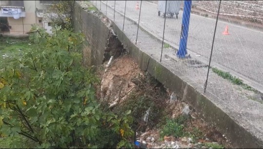 Gjirokastër, rikthehen rrëshqitjet tek ‘Kodra e Shtufit’! Specialisti: Nuk ka rrezik për ndërtesat