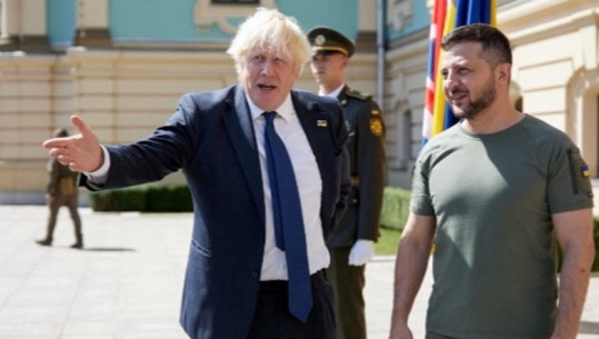 Boris Johnson bëhet qytetar nderi i Kievit