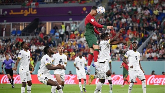 VIDEO/ Cristiano Ronaldo shënon në 'Katar 2022', Portugalia në avantazh ndaj Ganës
