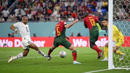 VIDEO/ Gana shënon golin e pestë të ndeshjes, sulmuesi feston si Ronaldo! Trajneri i Portugalisë zëvendëson CR7
