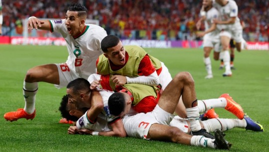 VIDEO/ Goli i dytë i Marokut kundër Belgjikës, komentatori arab nuk përmbahet