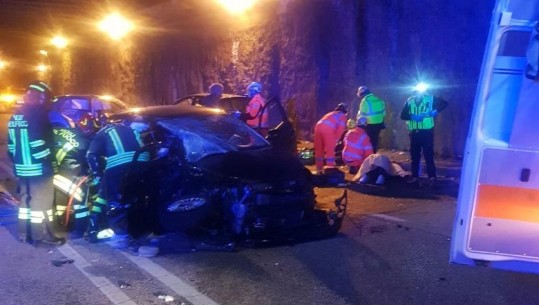 Aksident në Itali, 3 makina përplasen 'kokë më kokë' në Verona! Një 23-vjeçar shqiptar, drejtuesi i njërit prej mjeteve! 7 të plagosur, 4 në gjendje të rëndë