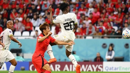 KATAR 2022/ Korea e Jugut merr një tjetër goditje, Gana realizon me kokë golin e dytë (VIDEO)