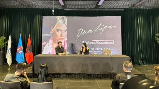 Veliaj në konferencën për shtyp me Dua Lipan: Koncerti i Pavarësisë një 'grand finale' për Tiranën, Kryeqytetin Europian të Rinisë