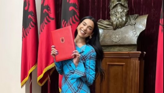 FOTOLAJM/ Dua Lipa me pasaportë shqiptare, çmendet Instagrami bëjnë “like” 4.800.000 përdorues, dyfish nga zakonisht