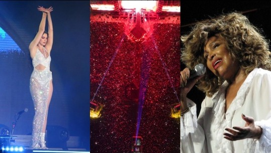 Dua Lipa theu rekord botëror në koncertin madhështor në Tiranë, tejkalon ikonën Tina Turner