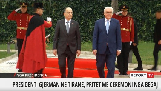 Steinmeier në Tiranë, vizita e parë e një presidenti gjerman pas 27 vitesh! Pritet me ceremoni zyrtare nga Begaj