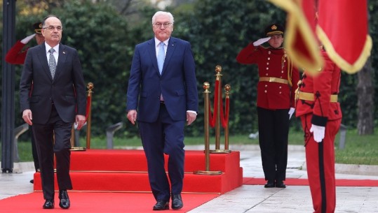 Vizita e parë e një presidenti gjerman pas 27 vitesh! Steinmeier: Gjermania në krah të Shqipërisë, do iu mbështesim në rrugëtimin drejt BE