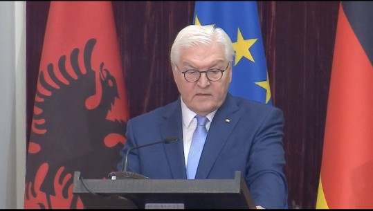 Steinmeier në Tiranë: Gjermania në krah të Shqipërisë, do iu mbështesim në rrugëtimin europian
