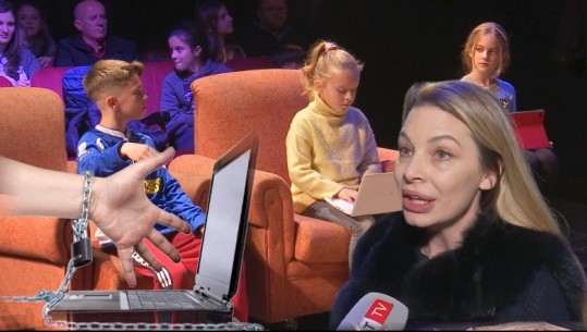 Me Najada Elmazin, në teatër fëmijët lundrojnë pa internet. Shfaqja te “Eksperimentali” me mesazhe kundër varësisë nga teknologjia