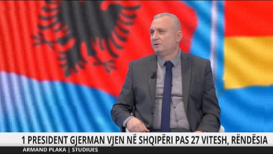 Një president gjerman pas 27 vitesh në Tiranë/ Studiuesi Plaka: Janë avokatët tanë të integrimit