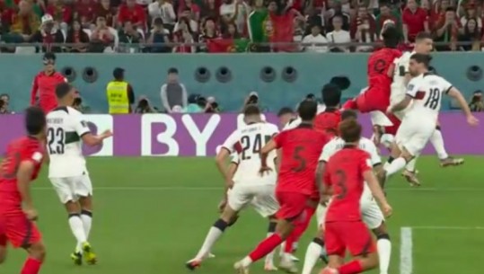 VIDEO/ Befasohet Portugalia, Korea e Jugut barazon ndeshjen
