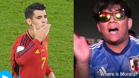KATAR 2022/ 'Ku është Morata, ku është?' Tifozi japonez tall sulmuesin e Spanjës, Lukaku e pëson nga Rakitic