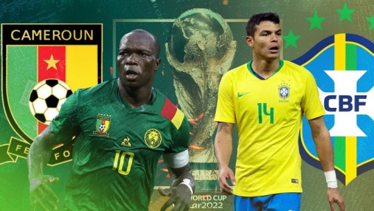 LIVE, KATAR 2022/ Brazili i kualifikuar në 1/8 bën rrotacion, Kameruni kërkon surprizën! Nis ndeshja