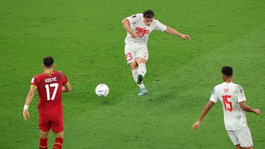 LIVE, KATAR 2022/ Ka 'gol shqiptar' në Botëror, Xherdan Shaqiri i shënon Serbisë, Zvicra përmbys dhe udhëheq 2-3  (VIDEO)