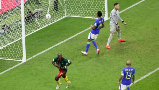 KATAR 2022/ Brazili kthehet me 'këmbë në tokë', Kameruni i merr tri pikët! 'Selecao' kokë grupi në 1/8 (VIDEO)