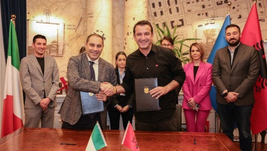 Tirana dhe Taranto marrëveshje binjakëzimi, Veliaj: Më shumë projekte sportive të përbashkëta, Melucci: Tirana po njeh një zhvillim të vrullshëm