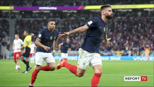 KATAR 2022/ 4 gola në Francë - Poloni, Mbappe thyen rekordin e Pele dhe dërgon francezët në çerekfinalet e Botërorit! Shënon Lewandowski 