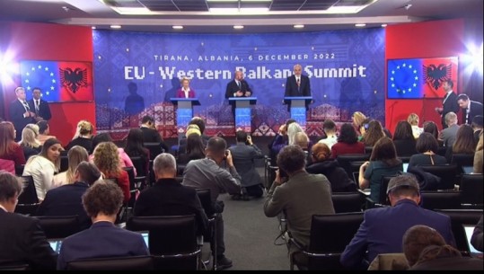 Mbyllet samiti i BE-Ballkani Perëndimor, pritet konferenca për shtyp e Ramës, Von der Leyen dhe Charles Michel