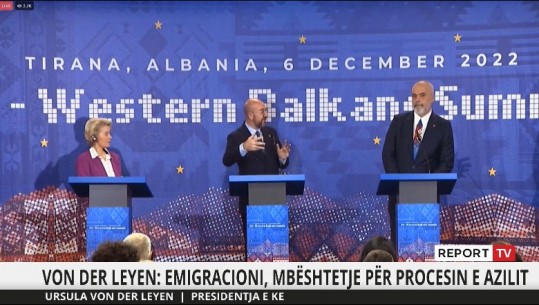 Samiti/ Michel: Tirana vendi i duhur! Organizim mbresëlënës! Sinjal i qartë që i jepet Ballkanit Perëndimor nga BE