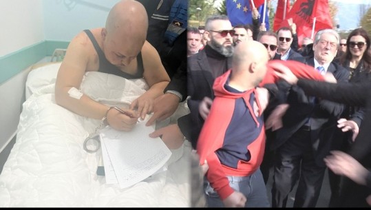 Goditi me grusht Sali Berishën, Gert Shehut i komunikohet masa ‘arrest me burg’ te 'Trauma'! Do të transferohet në qeli pasi të lërë spitalin