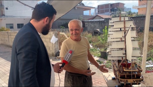 Personazh/ Axhem Binaj, artizani i varkave me vela! 69-vjeçari nga Vlora bën punime artistike me dru: Kam gdhendur anijet e Kristofor Kolombit dhe Americo Vespuci
