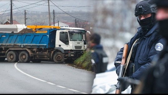 Serbët vendosin tjetër barrikadë në veri, pretendojnë se po mbrohen nga Njësitë Speciale