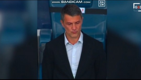 VIDEOLAJM/ Sytë me lot të Paolo Maldinit, teksa mbahej një minutë heshtje për Mihajloviçin