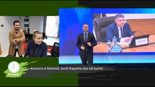 'Ka vrasje me 2 viktima...', Andi Kapxhiu bie në kurthin e kamerës së fshehtë (VIDEO)