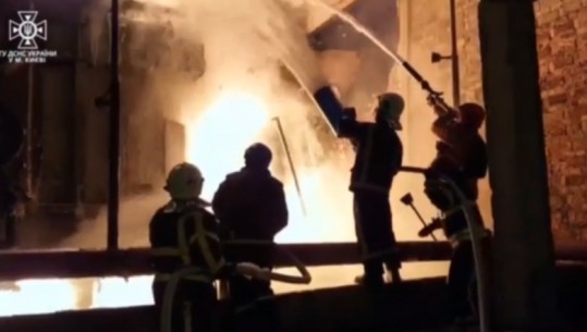 VIDEO/ Sulmet ruse në Kiev, goditen impiantet elektrike 